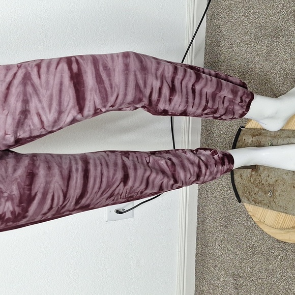 Johnny Was Calme Purple Tie Dye Casual Streetwear Athleisure Joggers Size M - Picture 6 of 14